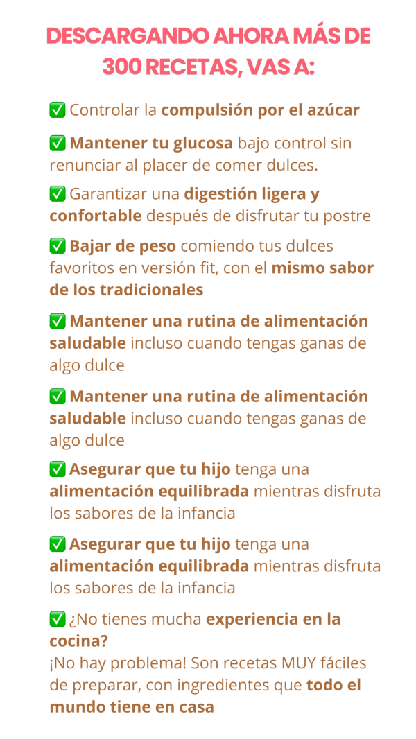✅ - SIN AZÚCAR ✅ - RÁPIDAS Y FÁCILES ✅ - FÁCILES DE HACER